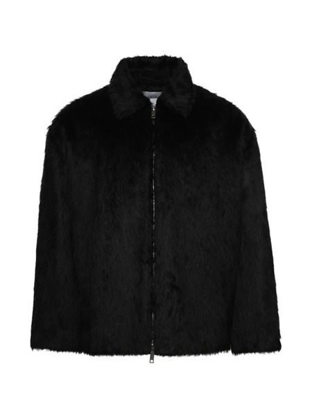  Paris Laundry Oversized Zip-up Jacket - Black 