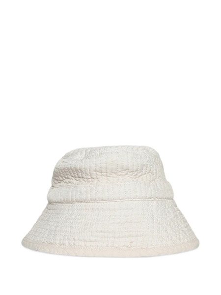  Paris Laundry Quilted Bucket Hat - Neutrals 