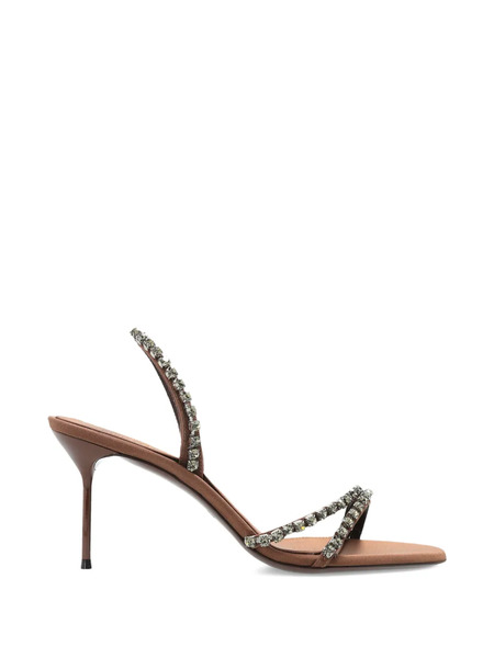  Paris Texas Diamond Strap Sandals - Brown 
