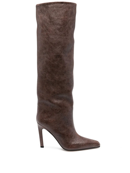  Paris Texas Jude 100mm Knee-high Boots - Brown 