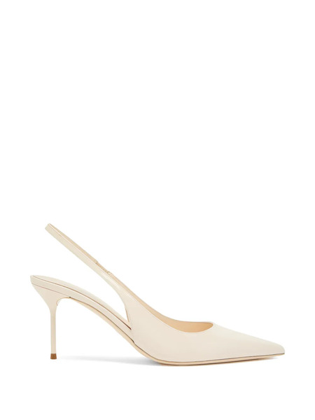  Paris Texas Lidia Slingback Pointed Pumps - Neutrals 
