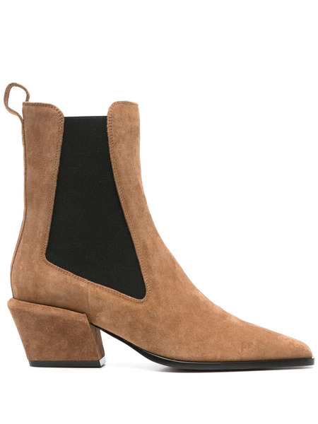  Paris Texas 60mm Heeled Ankle Boots - Brown 