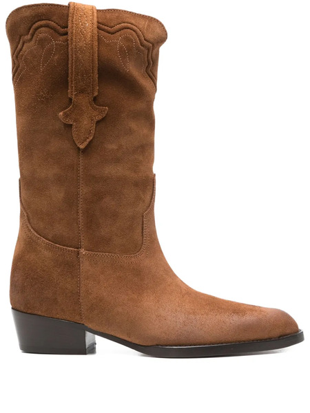 Paris Texas 40mm Hilda Suede Boots - Brown 