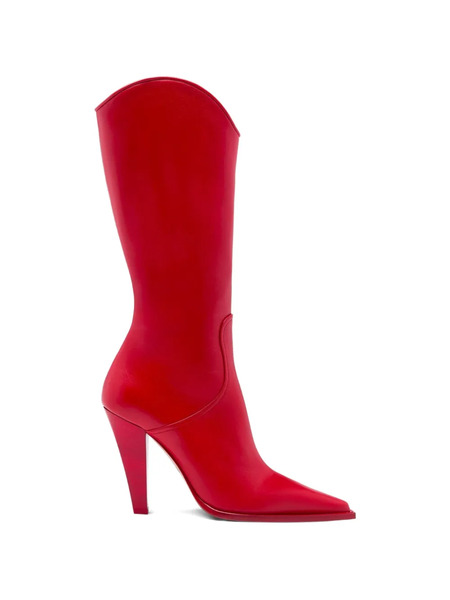  Paris Texas Nadia Pointed-toe Boots - Red 