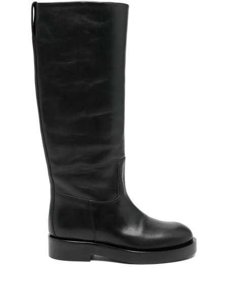  Paris Texas Nappa-leather Flat Boots - Black 