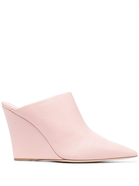  Paris Texas Wanda Pointed-toe Mules - Pink 