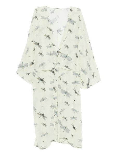  Parlor Dragonfly-print Jacket - Green 