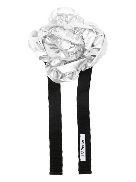  Parlor Floral-detail Choker - Silver 