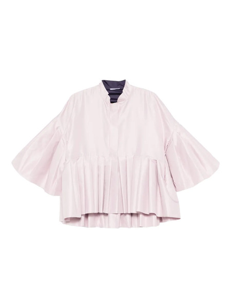  Parlor Flounce-hem Jacket - Pink 