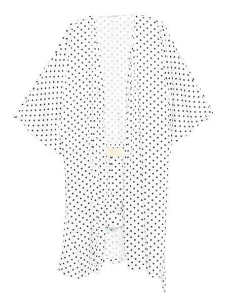  Parlor Polka Dot-pattern Set - White 