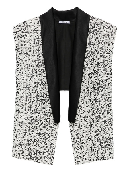  Parlor Sleeveless Jacket - Black 
