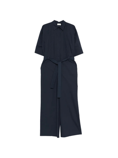  P.a.r.o.s.h. Belt-detail Jumpsuit - Blue 