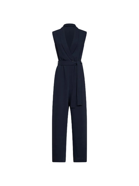  P.a.r.o.s.h. Belted Jumpsuit - Blue 
