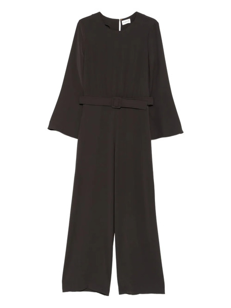  P.a.r.o.s.h. Belted Jumpsuit - Brown 