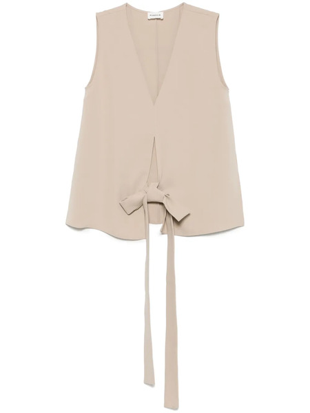  P.a.r.o.s.h. Belted Top - Neutrals 