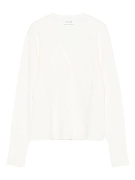  P.a.r.o.s.h. Button-front Cardigan - White 