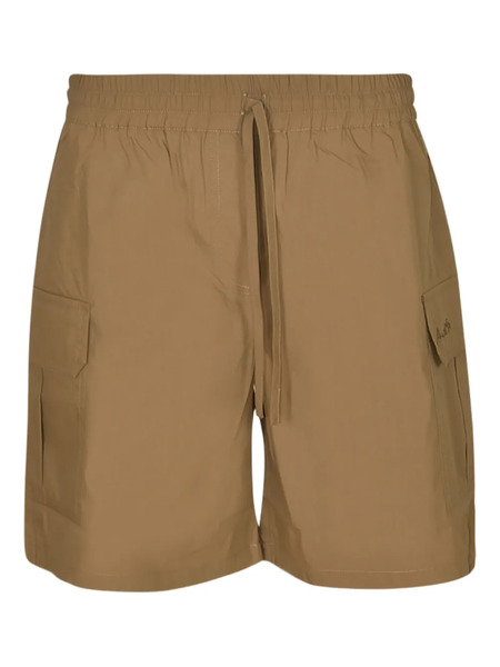  P.a.r.o.s.h. Cargo-pocket Drawstring Shorts - Neutrals 