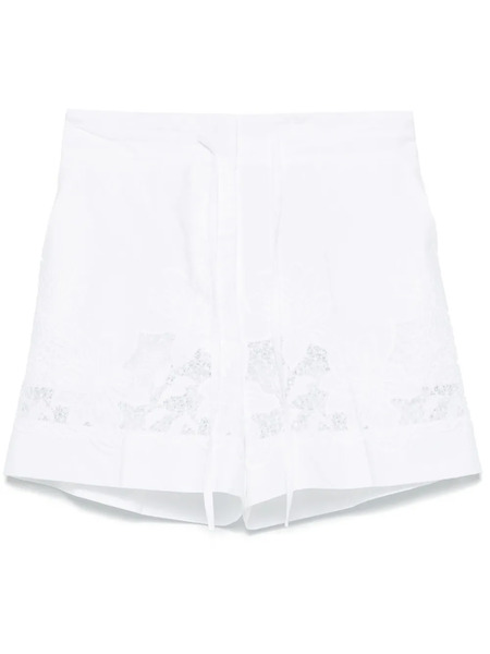  P.a.r.o.s.h. Cioccolato Shorts - White 