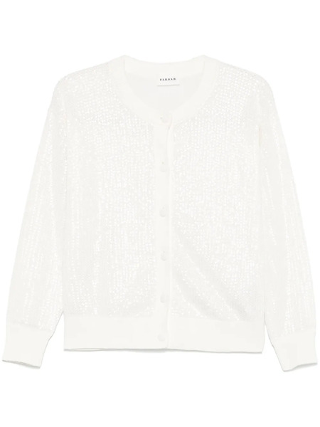  P.a.r.o.s.h. Cobalto Cardigan - White 