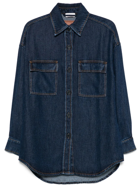  P.a.r.o.s.h. Denim Shirt - Blue 