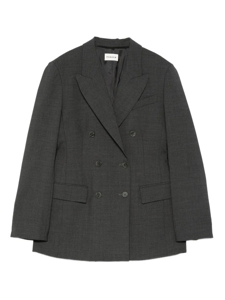  P.a.r.o.s.h. Double-breasted Blazer - Grey 
