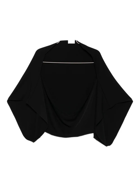  P.a.r.o.s.h. Draped-sleeve Jacket - Black 