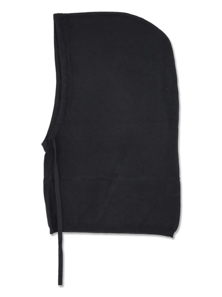  P.a.r.o.s.h. Drawstring-hood Scarf - Black 