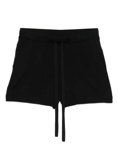  P.a.r.o.s.h. Drawstring-waist Shorts - Black 