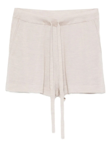  P.a.r.o.s.h. Drawstring-waist Shorts - Neutrals 