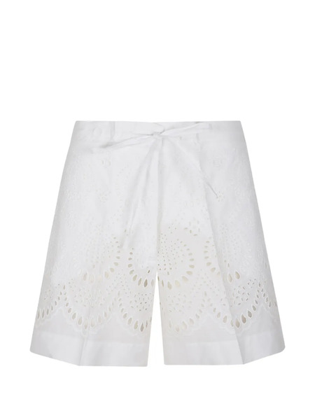  P.a.r.o.s.h. Embroidered Shorts - White 