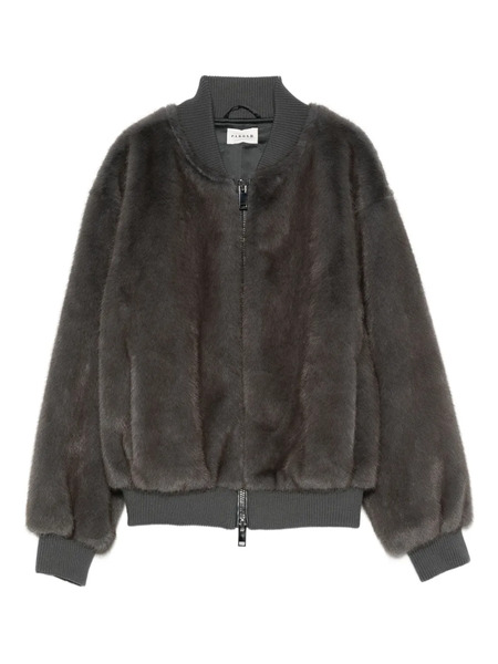  P.a.r.o.s.h. Faux-fur Bomber Jacket - Blue 