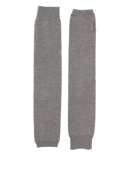  P.a.r.o.s.h. Fingerless Fine-knit Gloves - Grey 