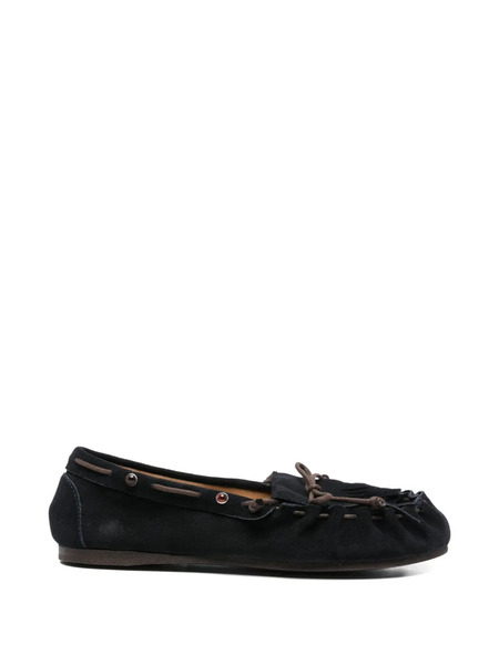  P.a.r.o.s.h. Fringe-detail Loafers - Blue 