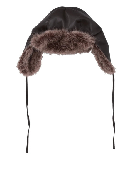  P.a.r.o.s.h. Fur-trim Hat - Brown 
