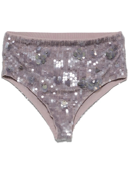  P.a.r.o.s.h. Glow Mini Shorts - Grey 
