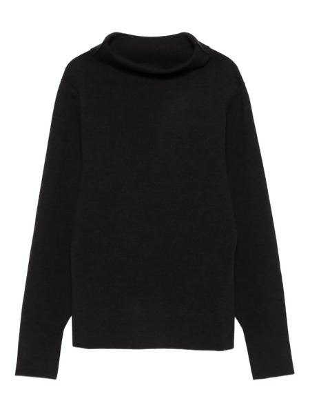  P.a.r.o.s.h. High-neck Long-sleeve Sweater - Brown 