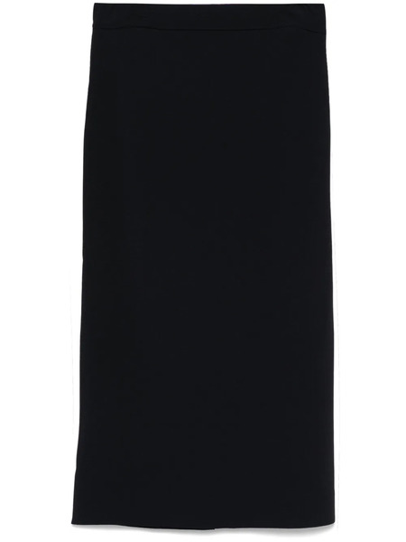  P.a.r.o.s.h. Knitted Midi Skirt - Blue 