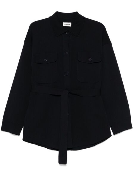  P.a.r.o.s.h. Knitted Shirt - Black 
