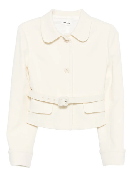 P.a.r.o.s.h. Lara Belted Jacket - Neutrals 