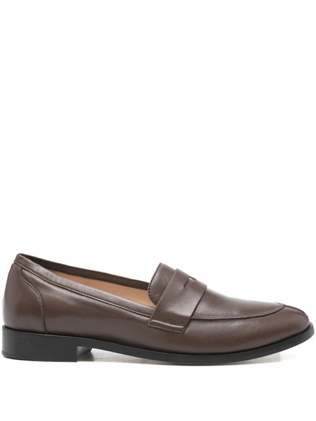  P.a.r.o.s.h. Leather Loafers - Brown 