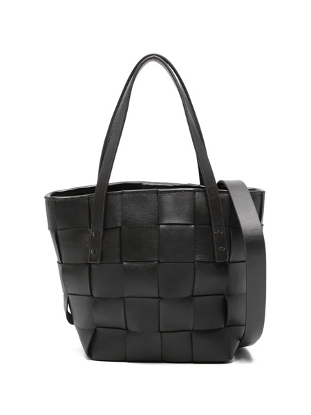  P.a.r.o.s.h. Leather Tote Bag - Brown 