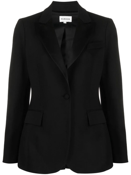  P.a.r.o.s.h. Liliuxy Single-breasted Blazer - Black 