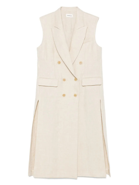  P.a.r.o.s.h. Linen Coat - Neutrals 