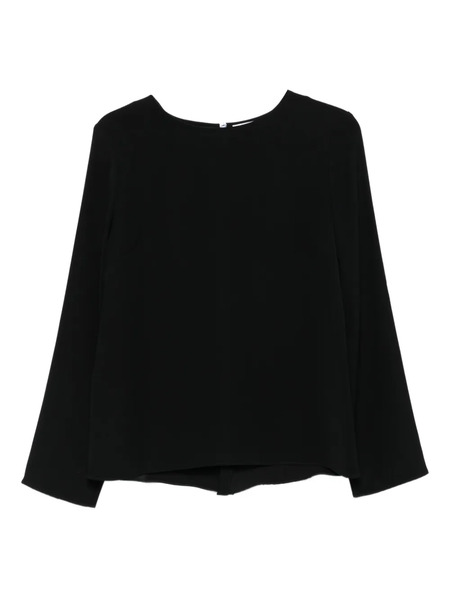  P.a.r.o.s.h. Long-sleeve Blouse - Black 