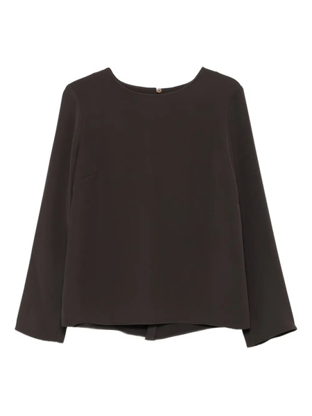  P.a.r.o.s.h. Long-sleeve Blouse - Brown 
