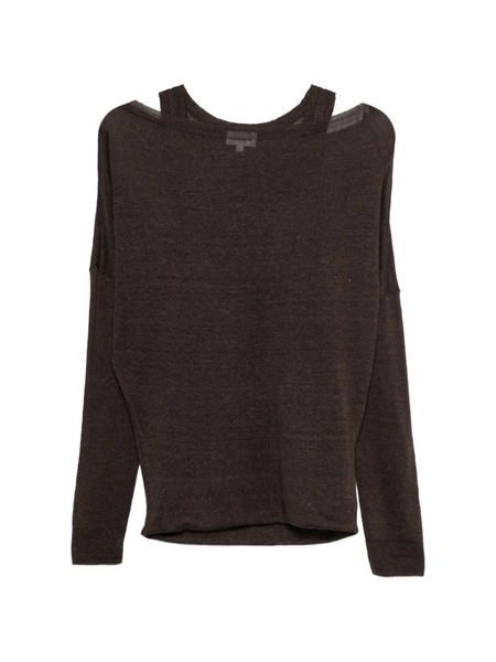  P.a.r.o.s.h. Long-sleeve T-shirt - Brown 