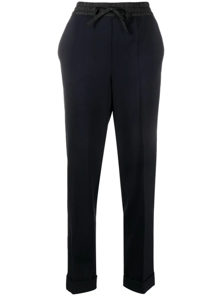  P.a.r.o.s.h. Mid-rise Straight-leg Trousers - Blue 