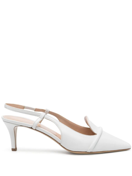  P.a.r.o.s.h. 65mm Slingback Pumps - White 