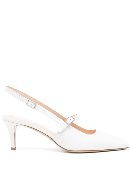  P.a.r.o.s.h. 70mm Slingback Pumps - White 