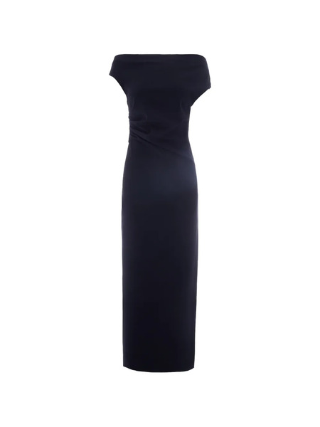  P.a.r.o.s.h. Off-shoulder Maxi Dress - Blue 